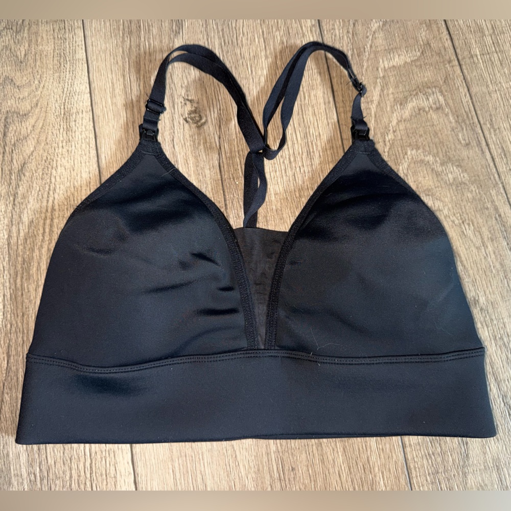 BLANQI Black Nursing Sports Bra